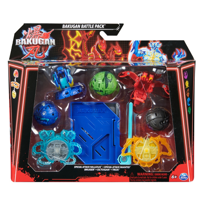 Bakugan Set Luptă Nillious - Joc de Acțiune