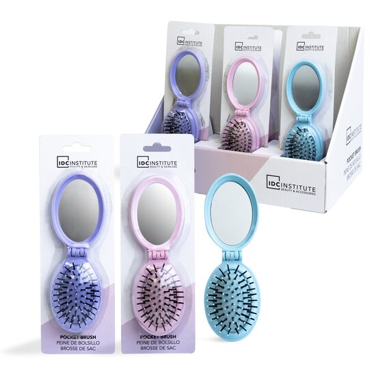 Set 24 Peri Pliabile IDC cu Oglindă Pastel - imagine 2