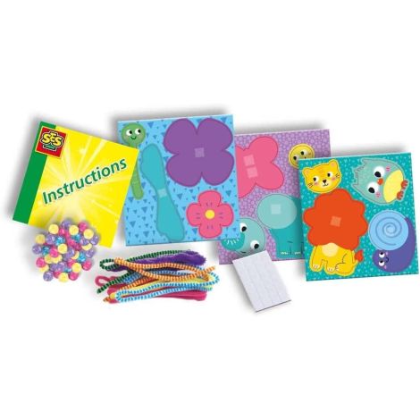Ses Creative Set Creativ Animale cu Margele DIY - imagine 5
