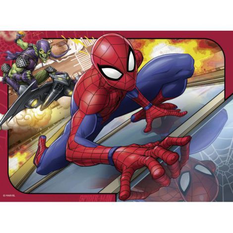 Puzzle Spiderman Ravensburger 12-24 piese - imagine 3