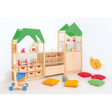 Perna Decorativă Roșie Moje Bambino, Relaxare - imagine 2