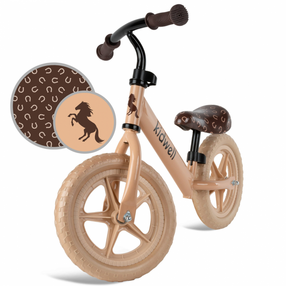 Bicicleta Echilibru Kidwell Beige | 249 Lei - imagine 4