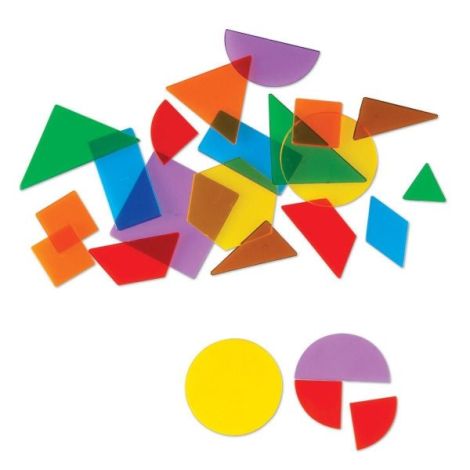 Forme Geometrice 408 Piese - Learning Resources