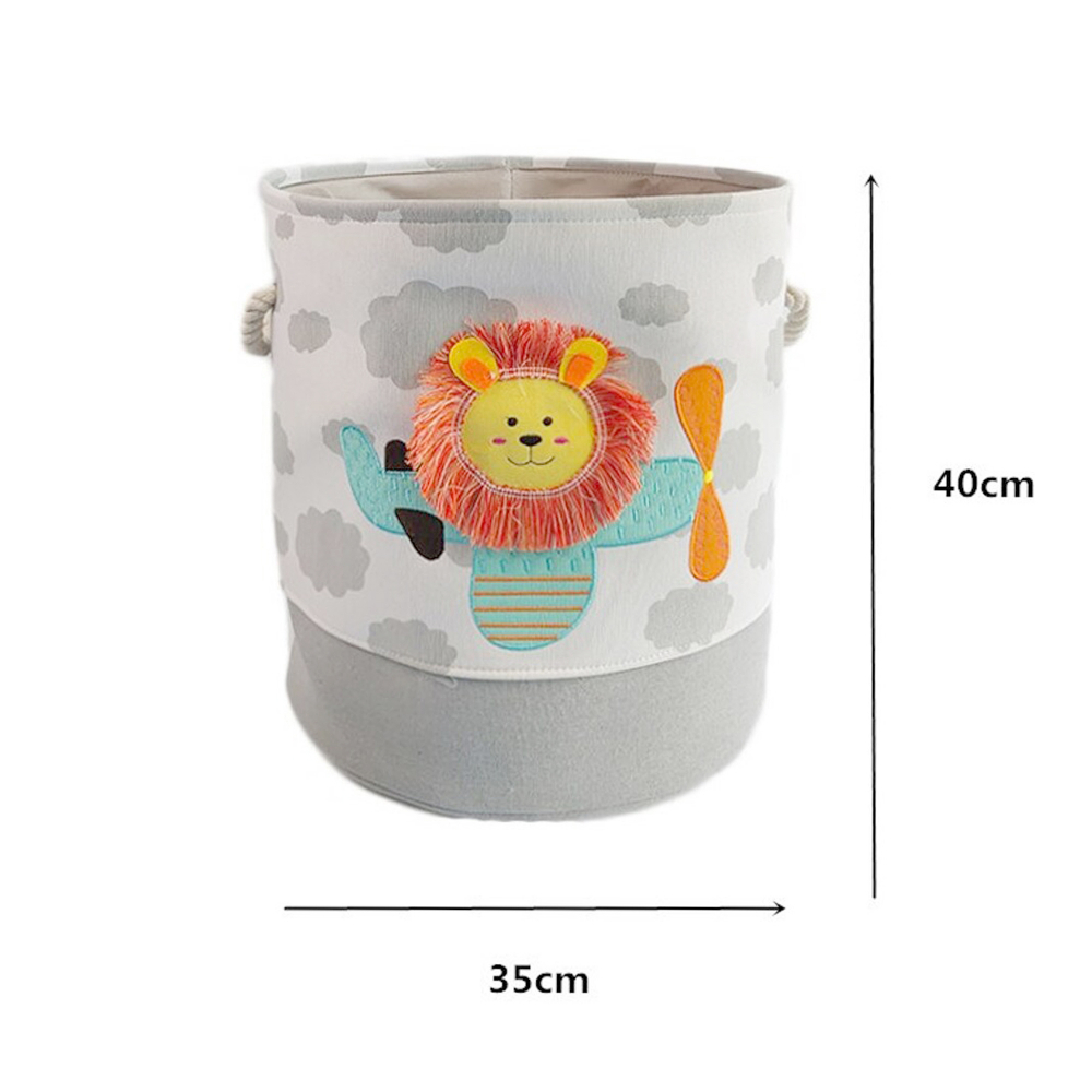 Cos Pliabil Ginger Home Lion Depozitare Jucării - imagine 5