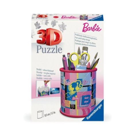 Puzzle 3D Barbie Suport Pixuri Ravensburger - imagine 2