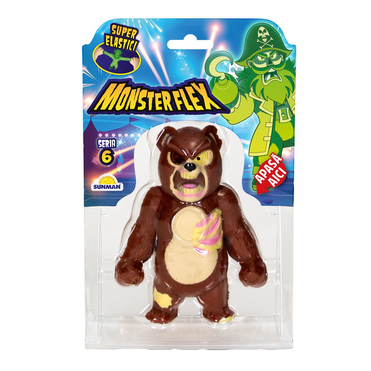 Monster Flex S6 Teddy Zombie | Figurina ce se întinde