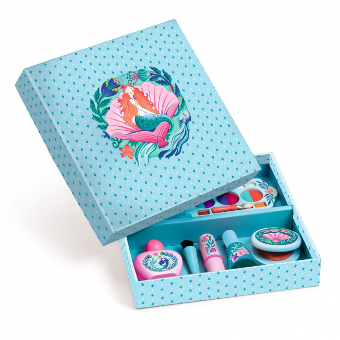 Trusa Make-up de Jucarie Djeco din Lemn
