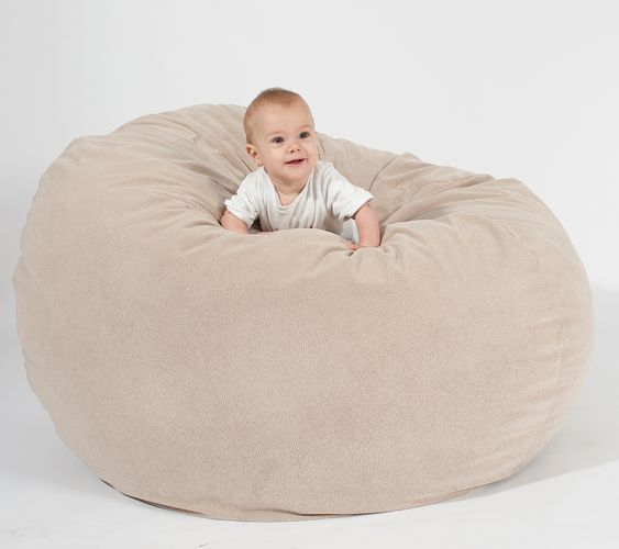 Fotoliu Pufrelax King Size Beige Memory Mix