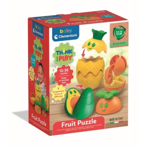 Clementoni Joc Logica Fructe | Plastic Reciclat