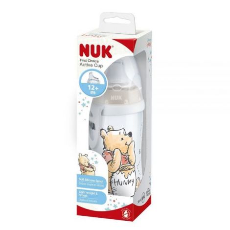 Cana NUK Disney Winnie Anti-Curgere 300ml - imagine 2