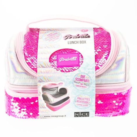 Lunch Box Girabrilla cu Paiete Reversibile - Nice