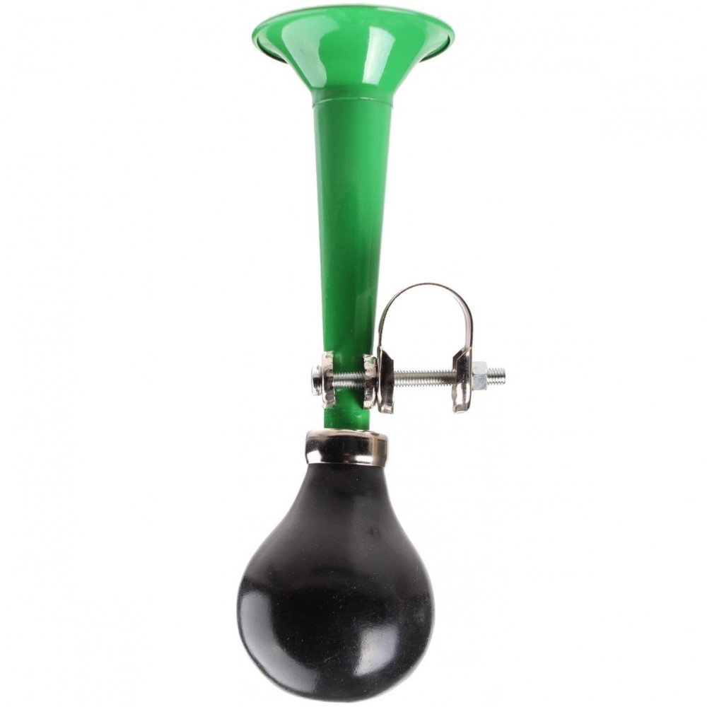 Claxon Mini-Trompeta Verde Bike Fun