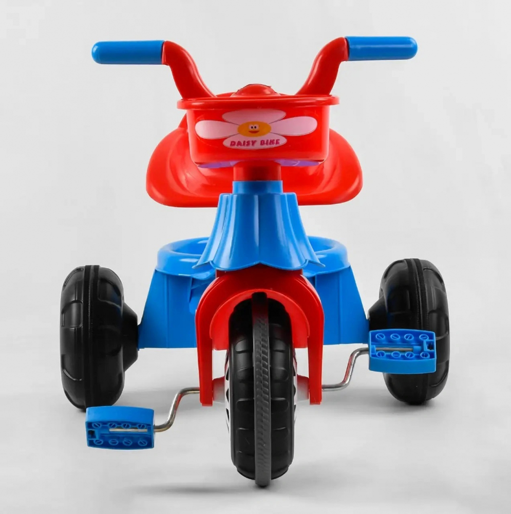 Tricicleta Pilsan Daisy Blue, 3 Ani, Cosulet - imagine 2
