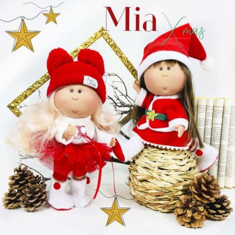 Papusa Colectie Nines D'Onil Mia, Mires de Vanilie, 30cm - imagine 3