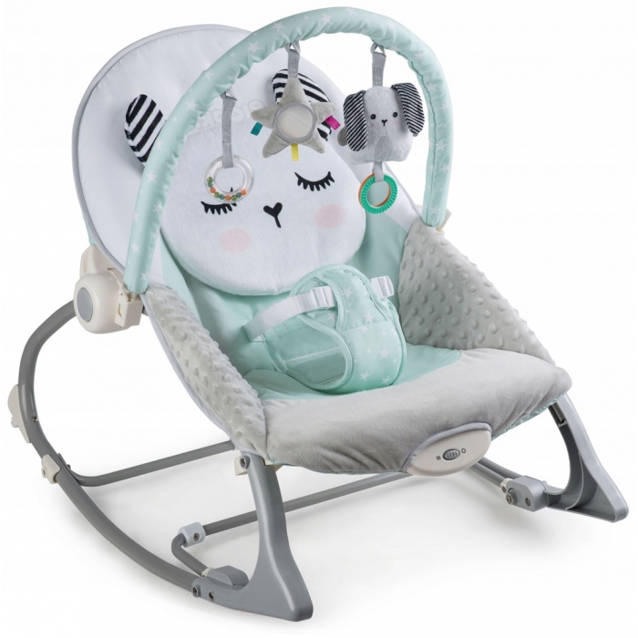 Balansoar Panda Ricokids cu vibrații și jucării - imagine 7