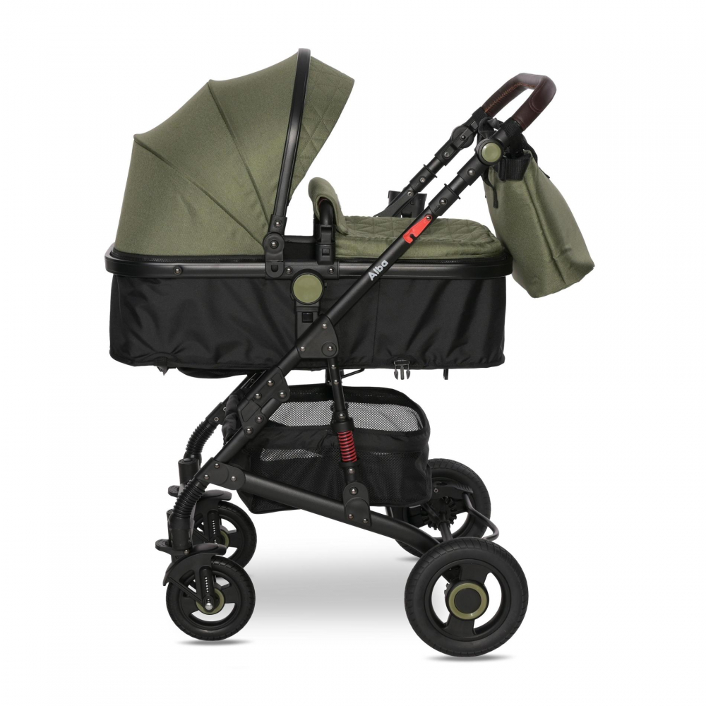 Carucior Lorelli Alba Premium, Transformabil 0-3 Ani - imagine 3
