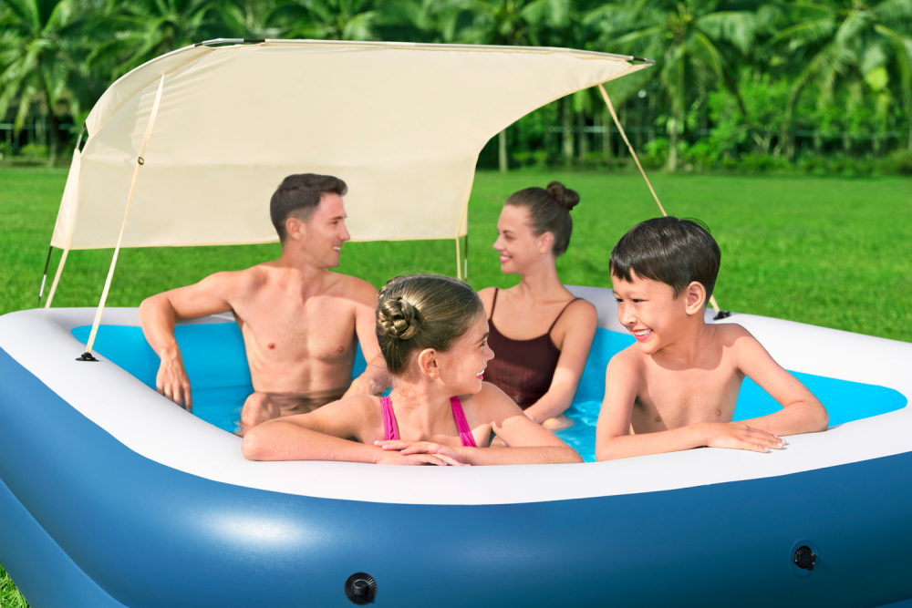 Piscina gonflabila Family Bestway cu parasolar