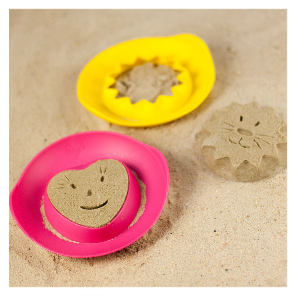 Set 2 forme nisip Quut Toys SunnyLove - imagine 3