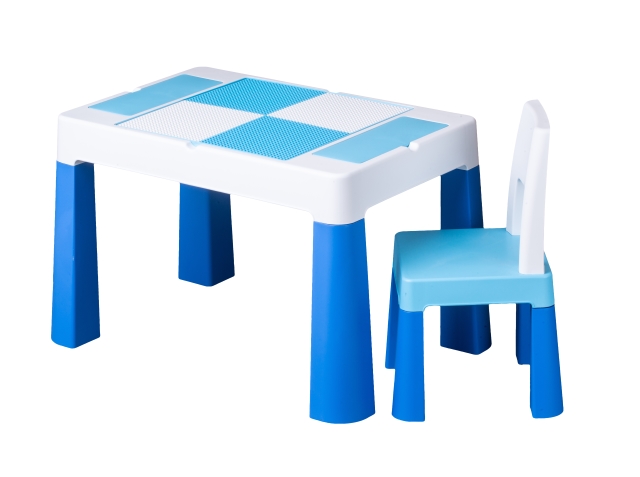 Set Masa+Scaun Tega Baby Multifun Albastru