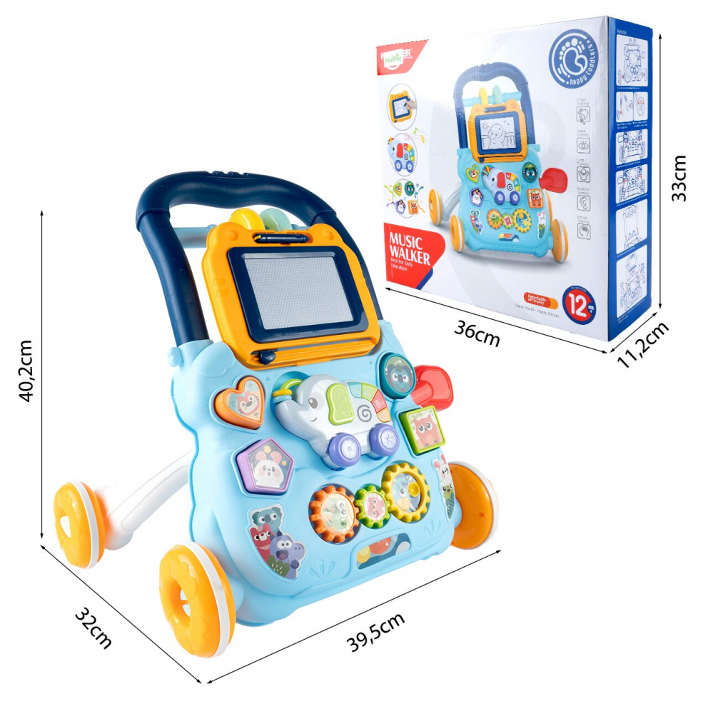 Premergator Educativ Elefant Malplay 2-in-1 - imagine 6