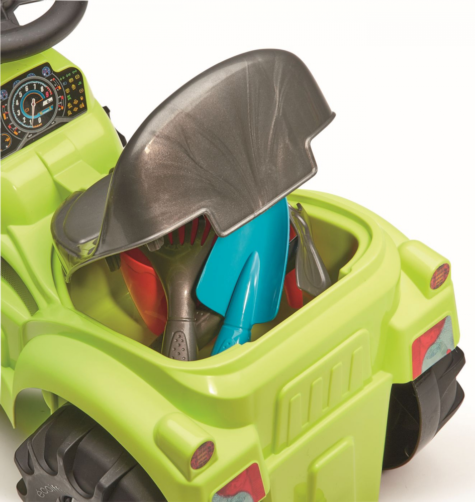 Tractor Ride-On Ecoiffier 85cm cu Remorca - imagine 3