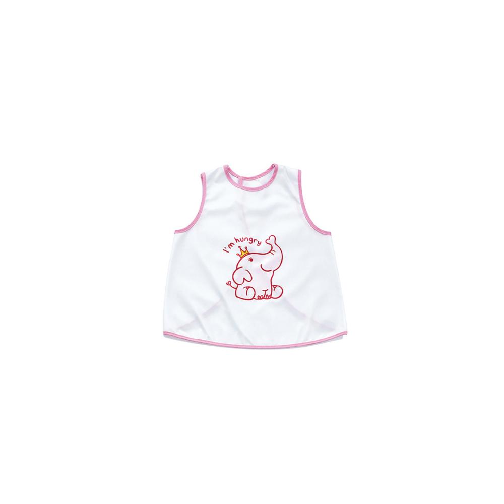 Baveta BabyJem Elephant Pink, protectie eficienta