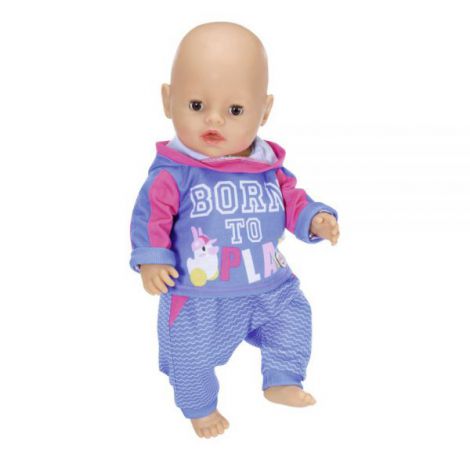 Haine Jogging Baby Born 43 cm | Modele Colorate Zapf - imagine 7