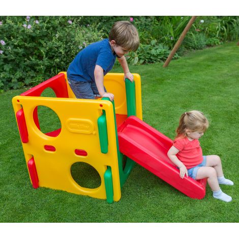 Spațiu de joacă Little Tikes, cu tobogan, 3 locuri - imagine 8