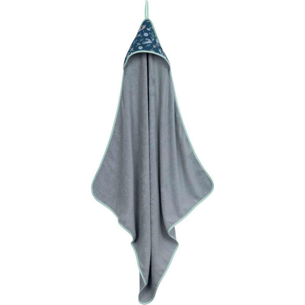 Prosop Infantilo cu glugă, 100x100 cm, Navy