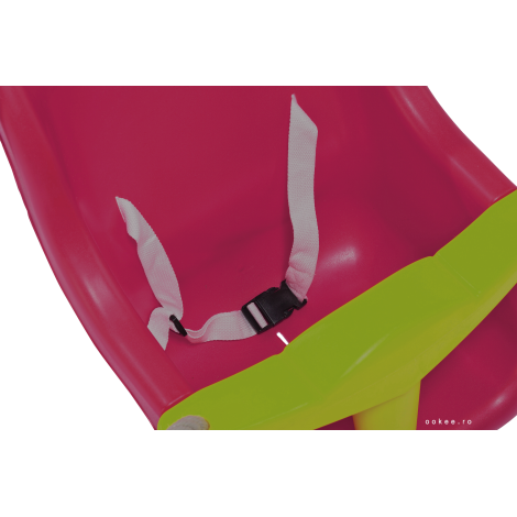 Leagan KBT Luxe PP Mov-Verde cu Centura Siguranta - imagine 5