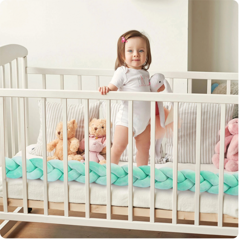 Protectie Patut Ricokids Mint | Siguranta Antialergica - imagine 4