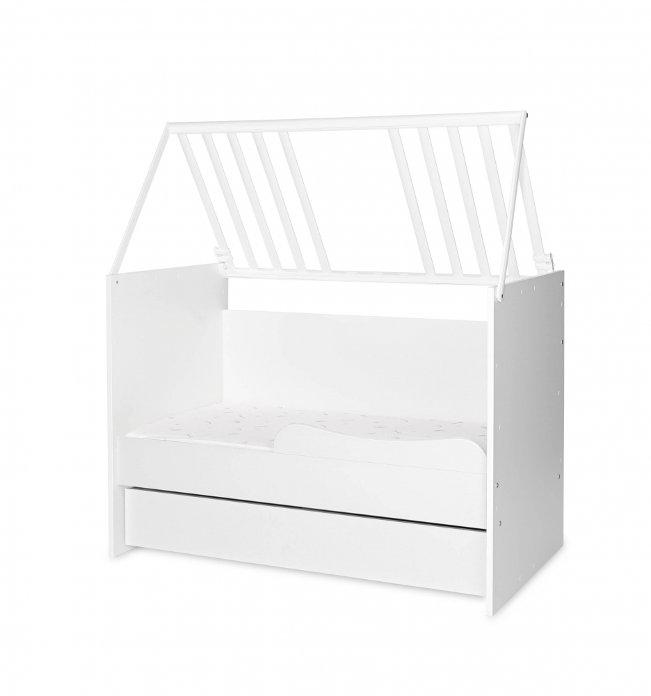 Patut Modular Lorelli Multi, 5 Configuratii, Alb - imagine 7
