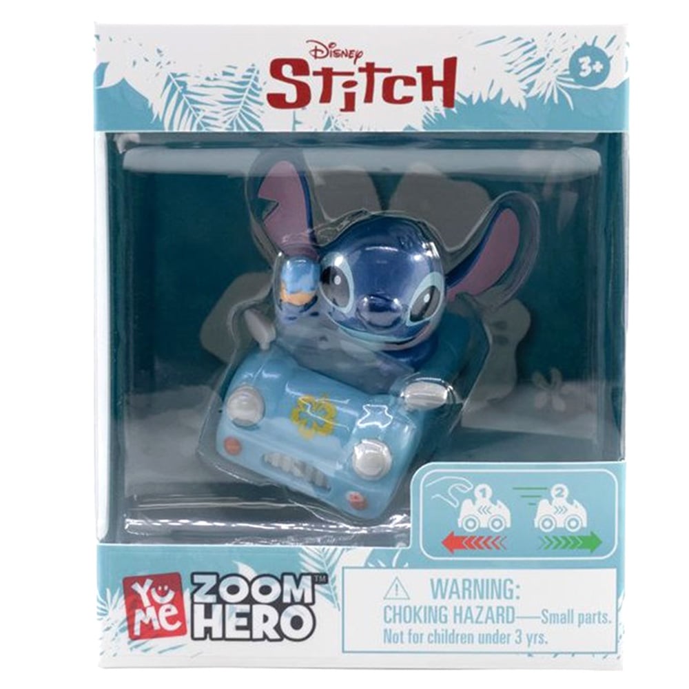 Figurina Stitch Vehicul Zoom Hero Yume