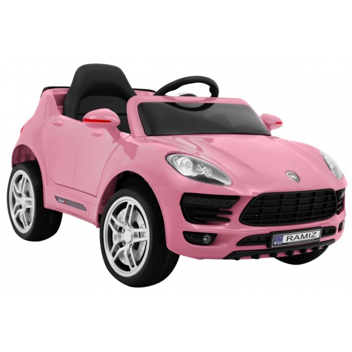 Masinuta electrica Turbo-S Roz 60W Ramiz - imagine 3