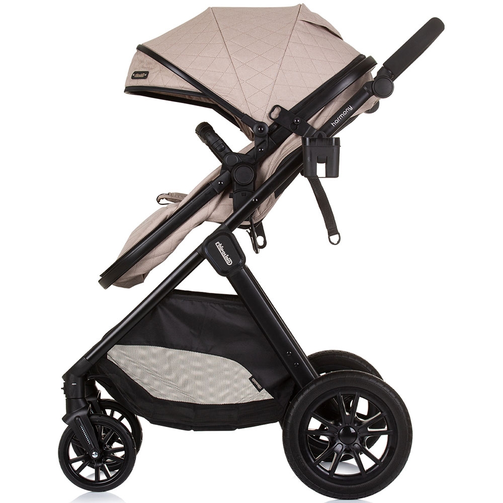 Carucior Chipolino Harmony 2 in 1, Macadamia - imagine 3