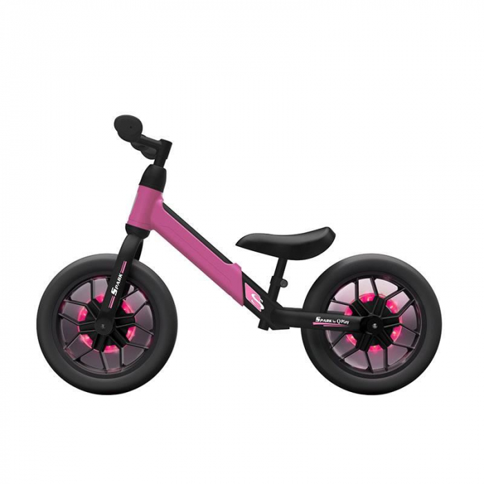 Bicicletă Qplay Spark Roz - Echilibru și Distracție