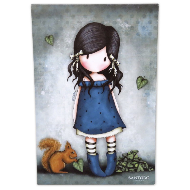 Tablou Canvas Gorjuss You Brought Me Love 19x29cm