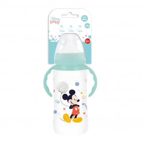 Biberon Anticolici Disney Mickey 360ml, Manere