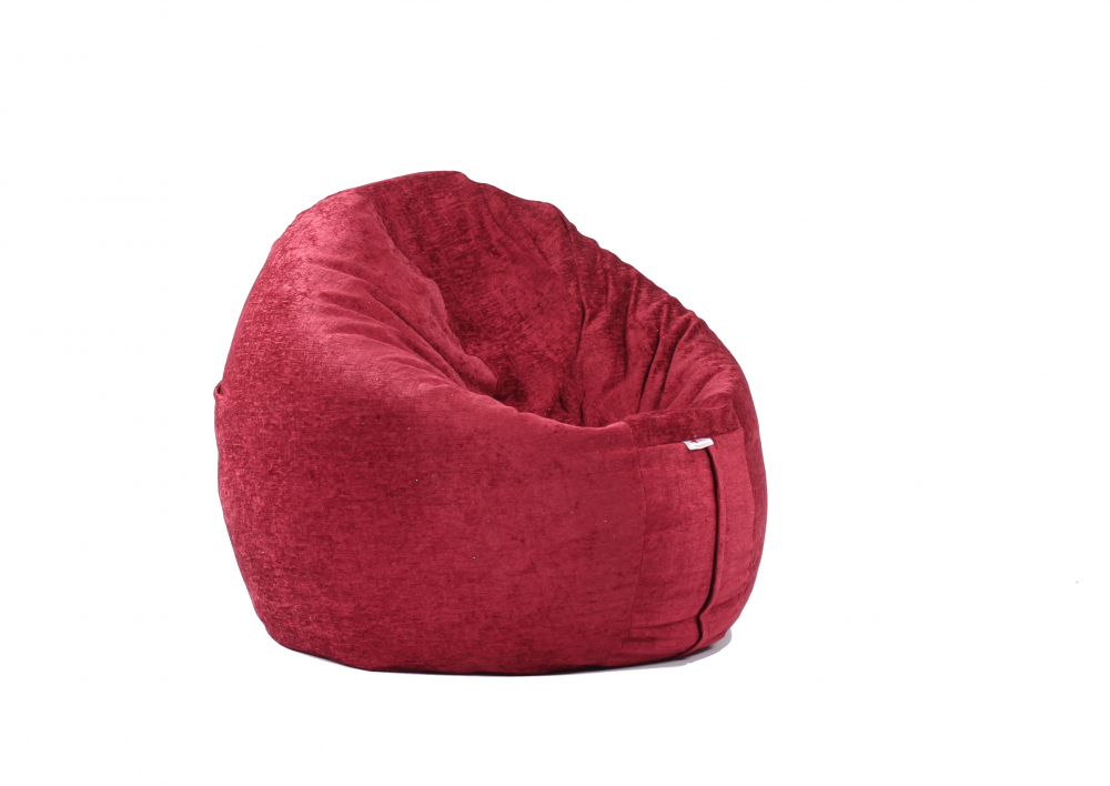 Fotoliu Pufrelax Relaxo XL Roșu, Husă Detașabilă - imagine 4