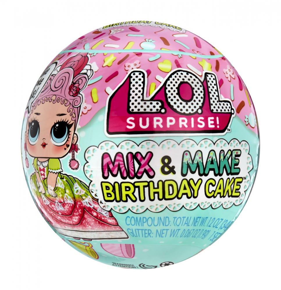 Păpușă L.O.L. Mix Make Birthday Cake TOTS - Creativitate