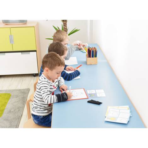 Masa functionala Moje bambino cu depozitare - imagine 8