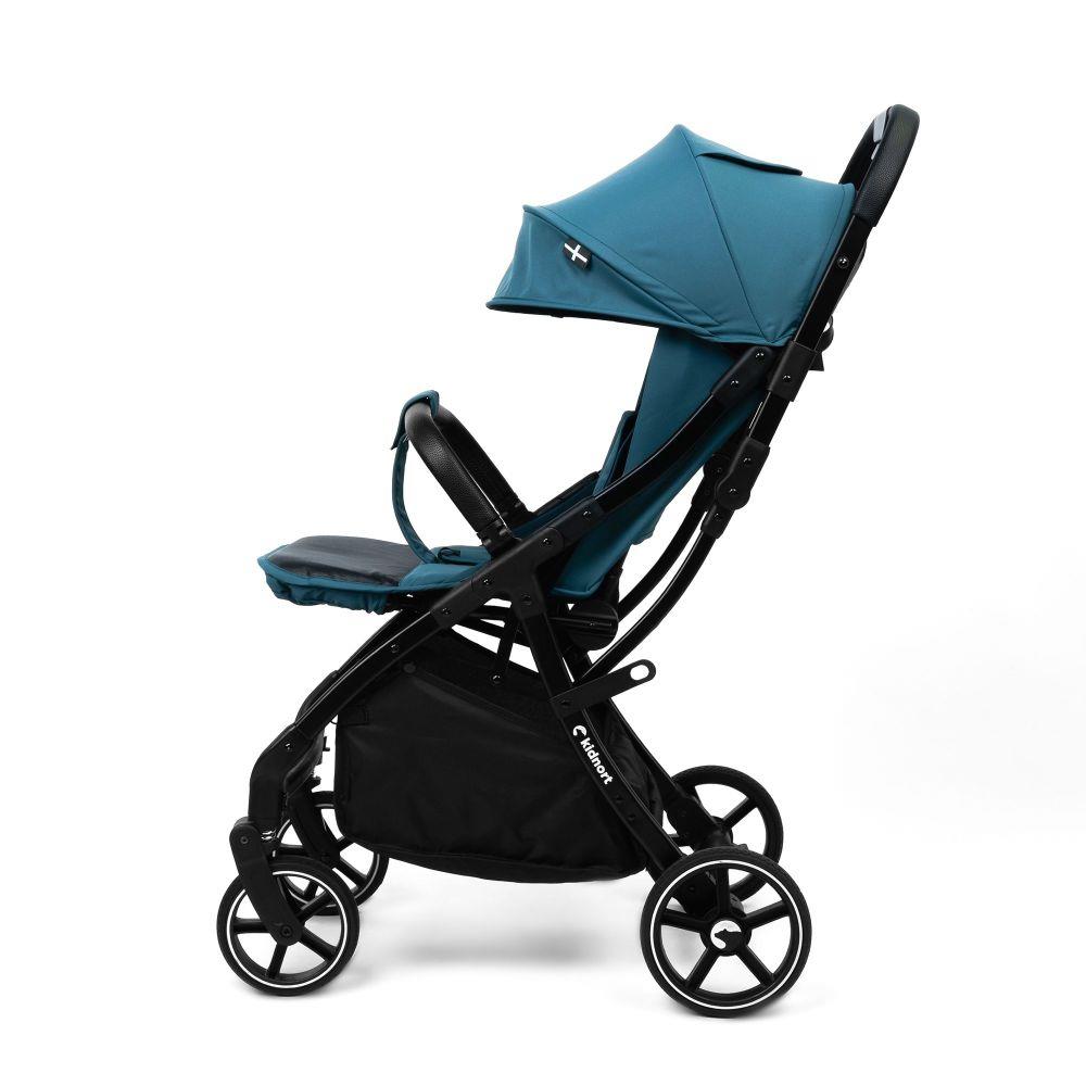 Kidnort Fjallrav Albastru - Carucior Compact Pliabil - imagine 3