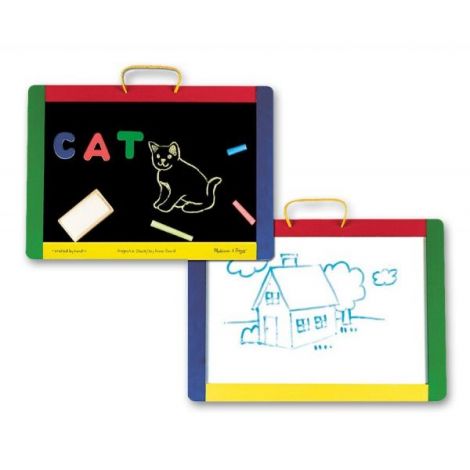 Tabla Magnetica Melissa & Doug - Creativitate Dubla - imagine 2
