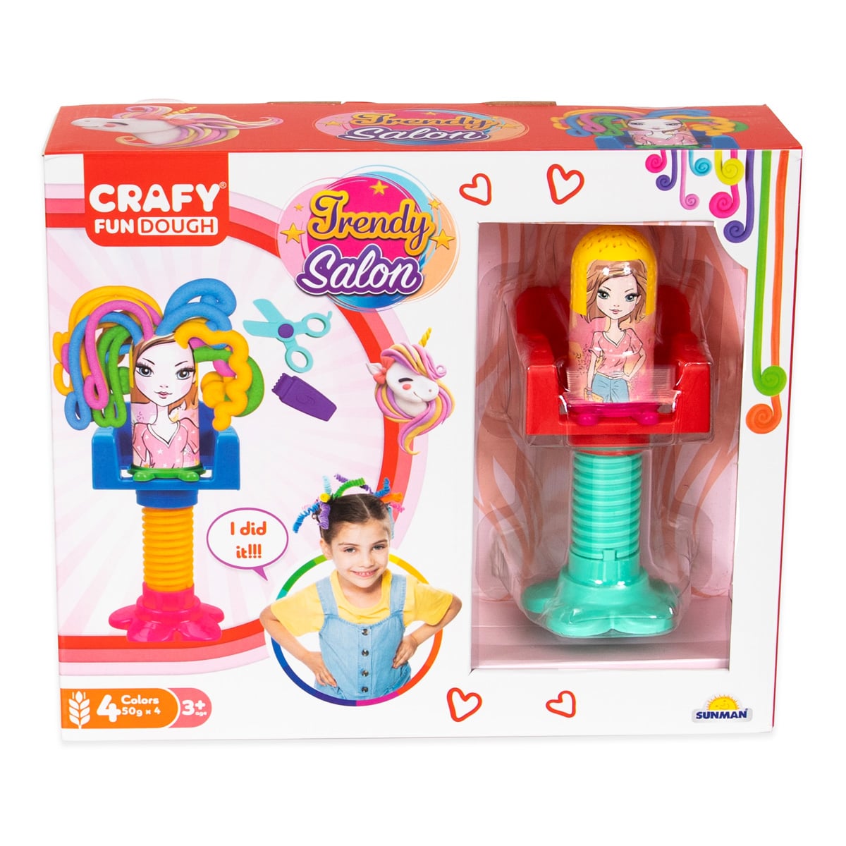 Set de Coafat Crafy 15 Piese - Creativitate și Distracție