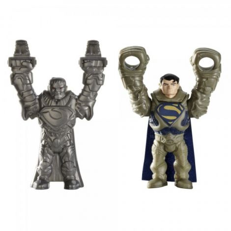 Figurina Man of Steel Superman cu Lansator Mattel
