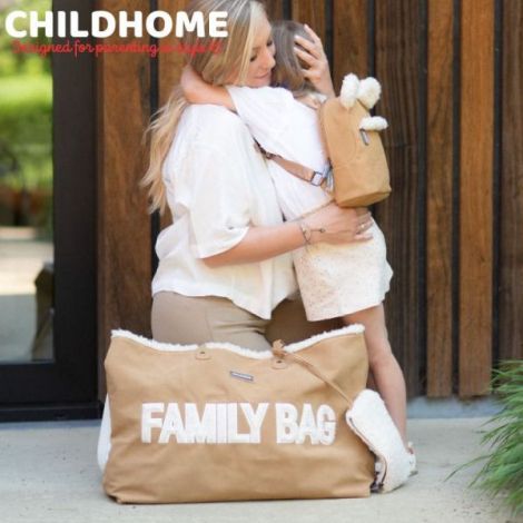 Geanta Childhome Family Bag Bej | Design Belgian - imagine 5