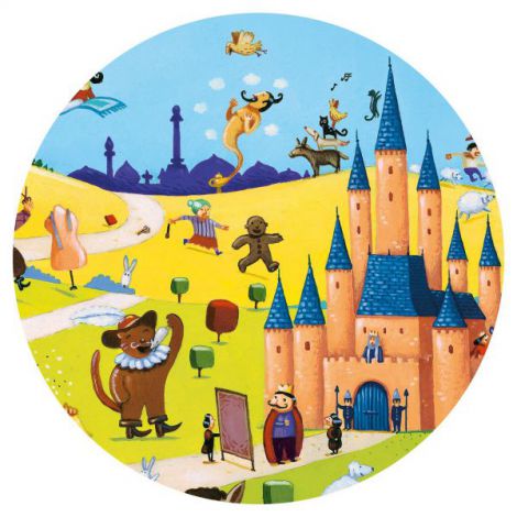 Puzzle Djeco Povesti Renumite, 54 piese - imagine 3