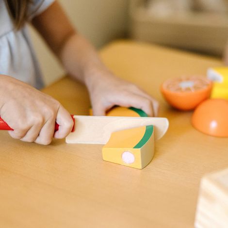 Set Fructe Lemn Tăiat Melissa & Doug - imagine 6