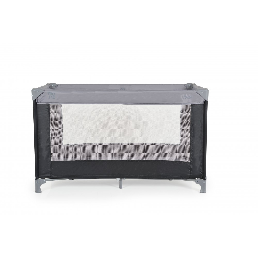 Patut Pliabil Moni Solo Grey cu Saltea - imagine 3