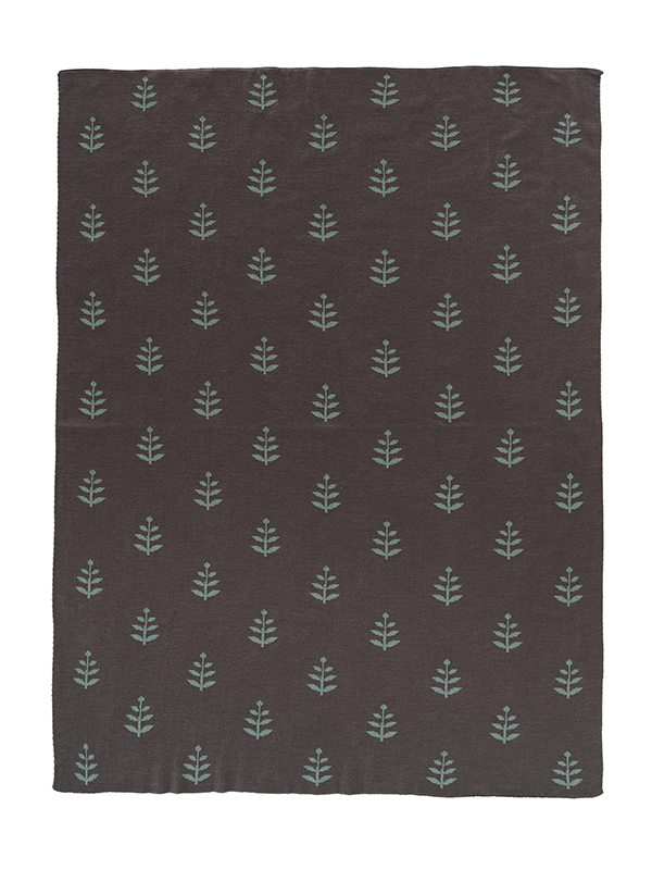 Patura Fine Knitted Leaves Fresk Bumbac Organic - imagine 5